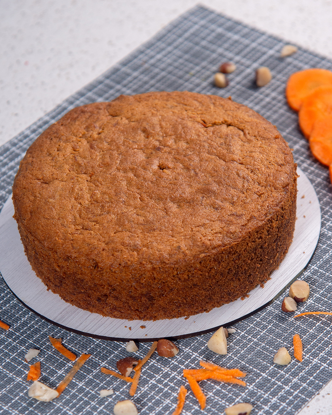 TORTA DE ZANAHORIA CON NUECES