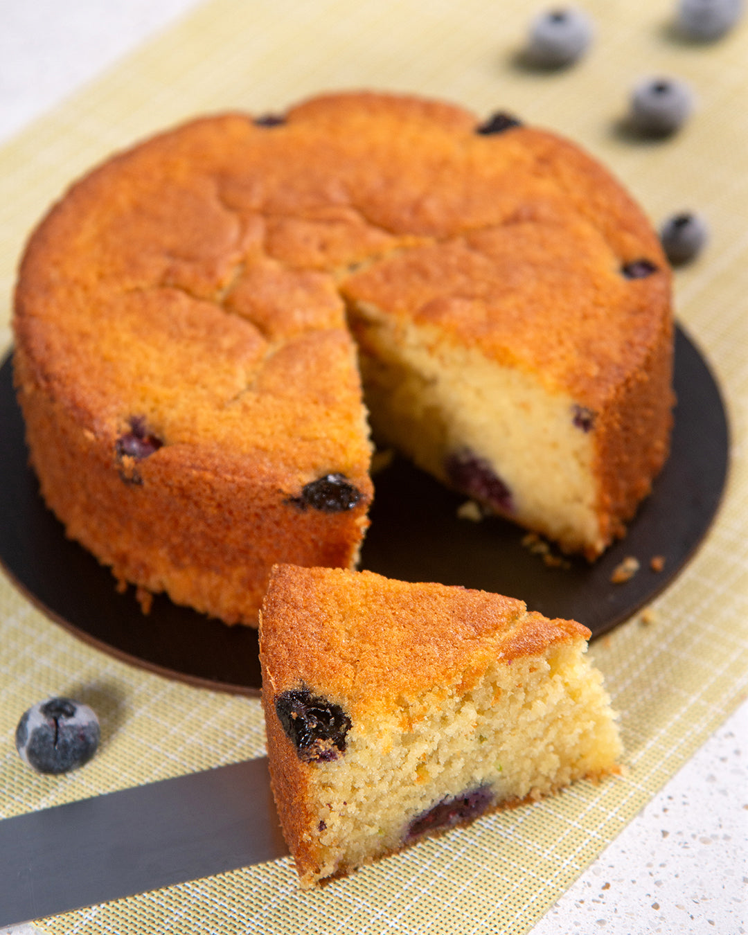 TORTA DE ARÁNDANOS