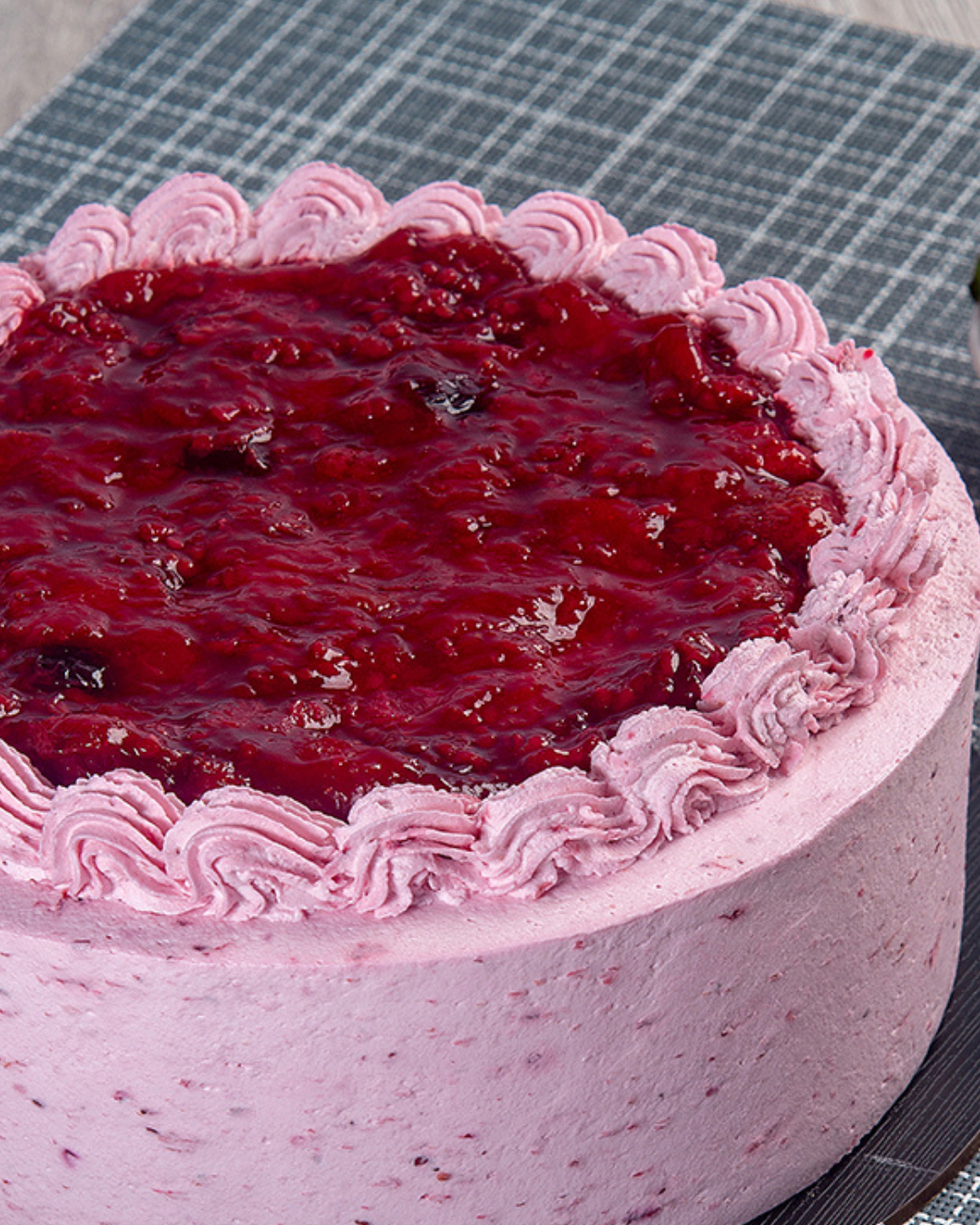 TORTA DE FRUTOS ROJOS